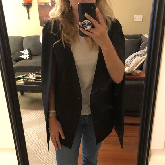 COPY - AWESOME cape blazer - Picture 3 of 4